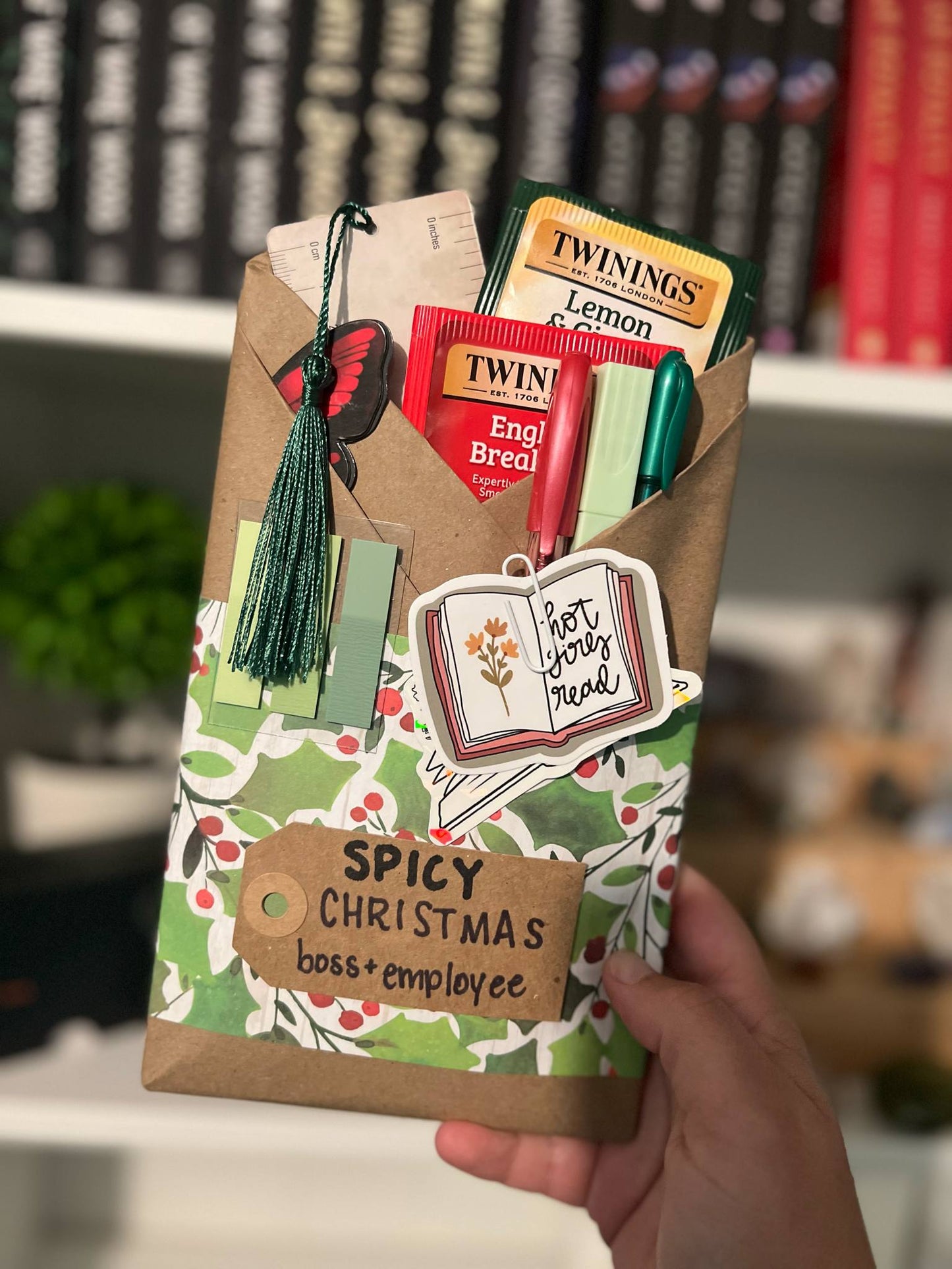 CHRISTMAS-themed Blind Date with a Book