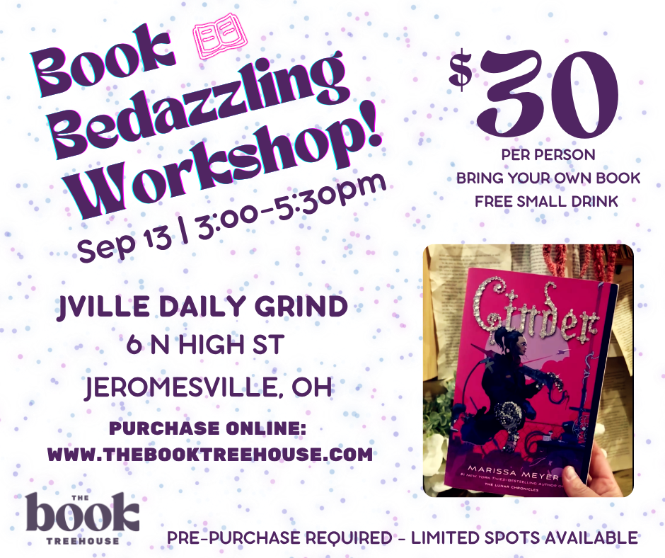 EVENT TICKET - Book Bedazzling Workshop, Sept 13th | Jeromesville, OH