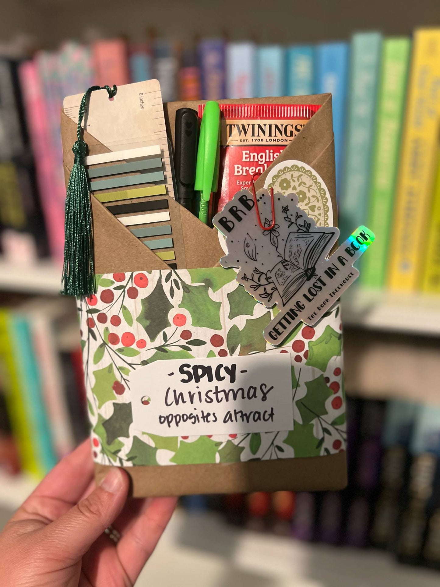 CHRISTMAS-themed Blind Date with a Book
