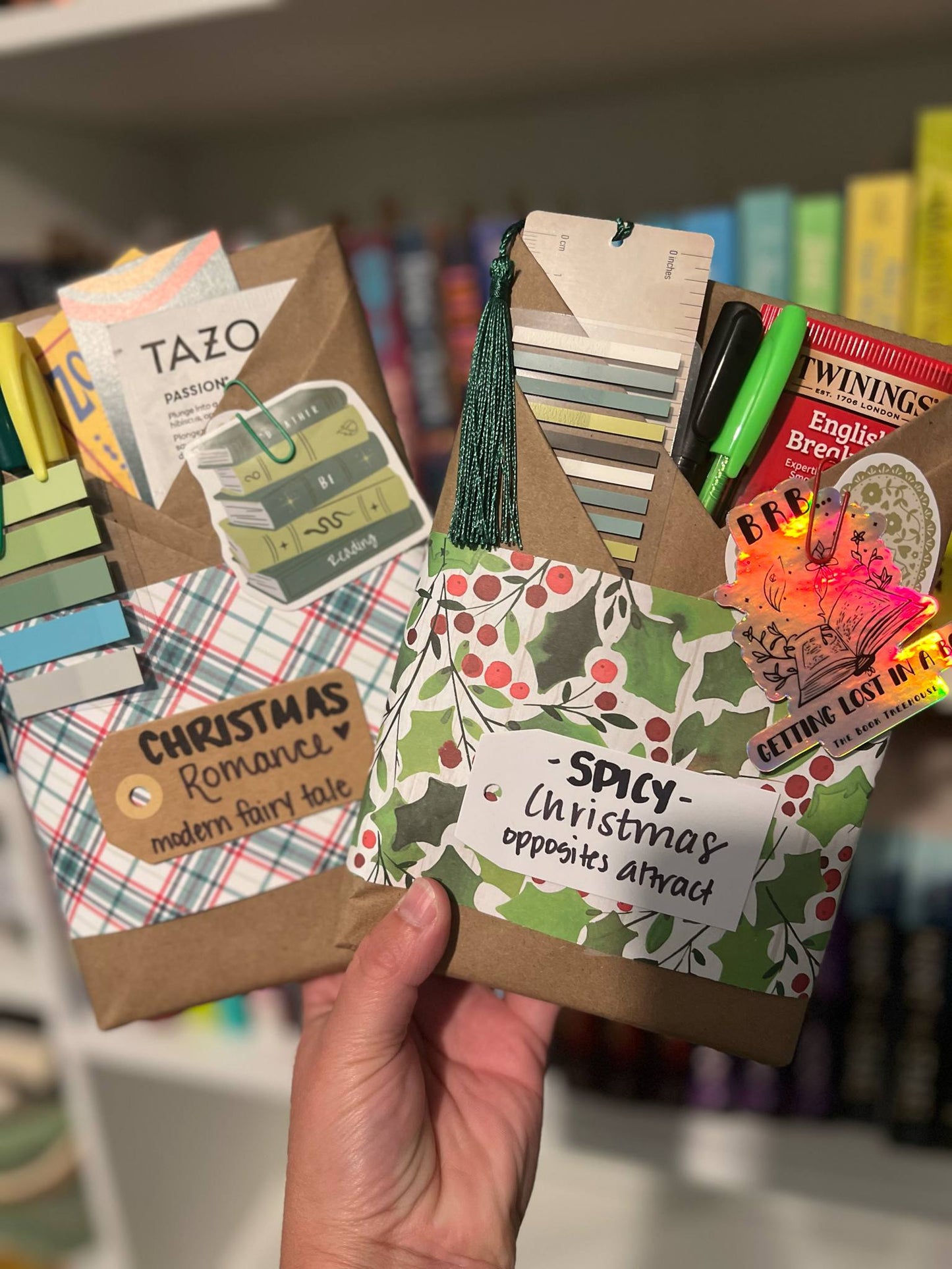 CHRISTMAS-themed Blind Date with a Book