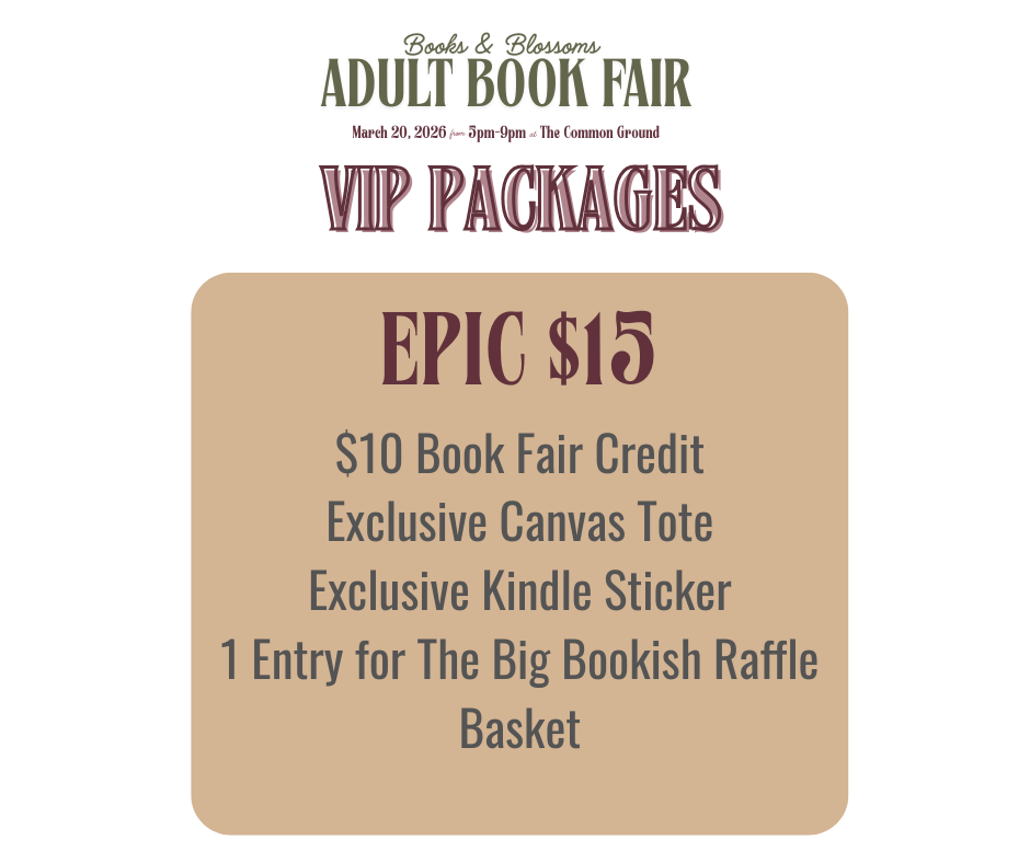 VIP PACKAGES | Adult Book Fair | March 20, 2026