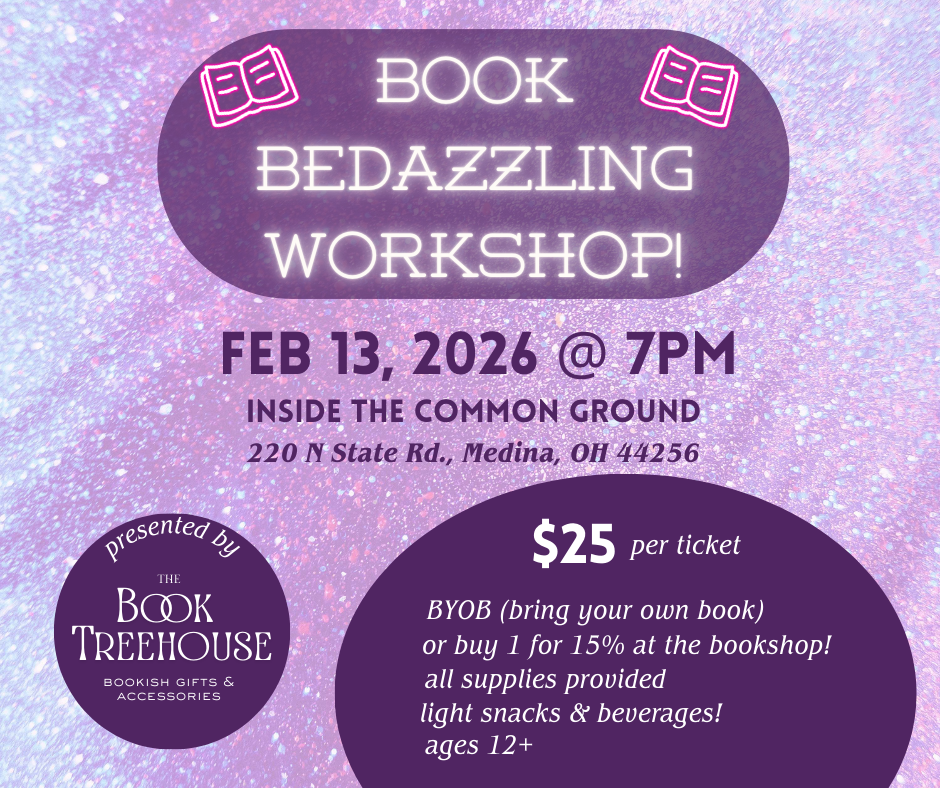 EVENT TICKET - Book Bedazzling Workshop | Medina, OH