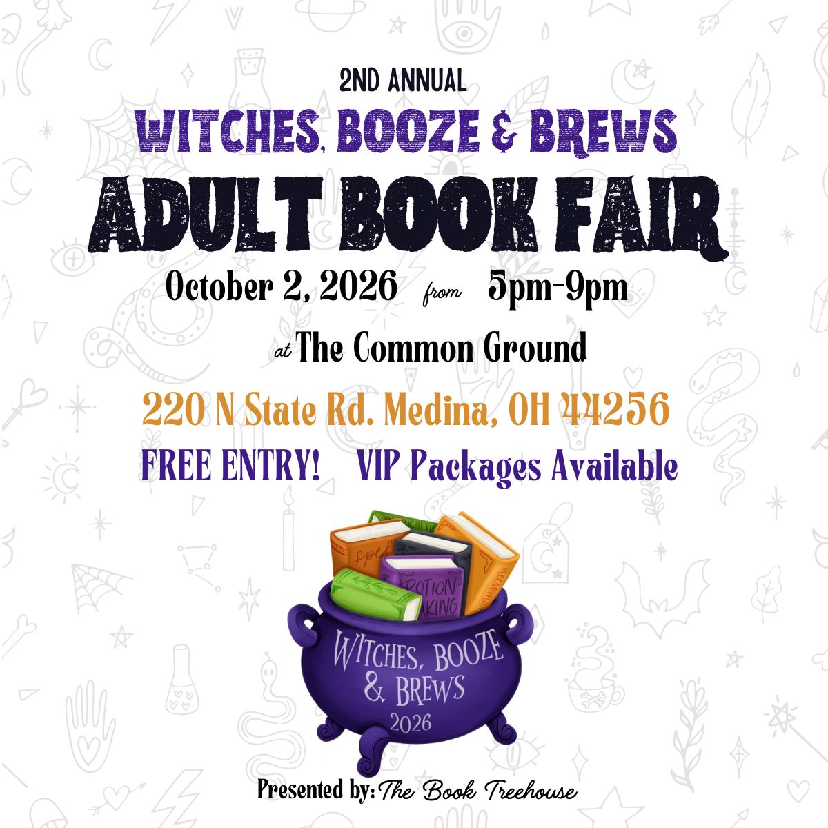 VIP PACKAGES | Adult Book Fair | October 2, 2026